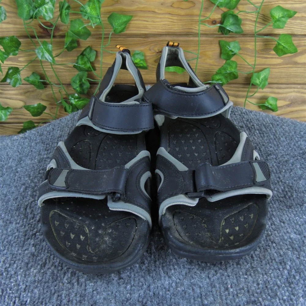 Ozark Trail Men Adjustable Strap Sport Sandal Black Synthetic Sz‎ 9.5  Used 2025